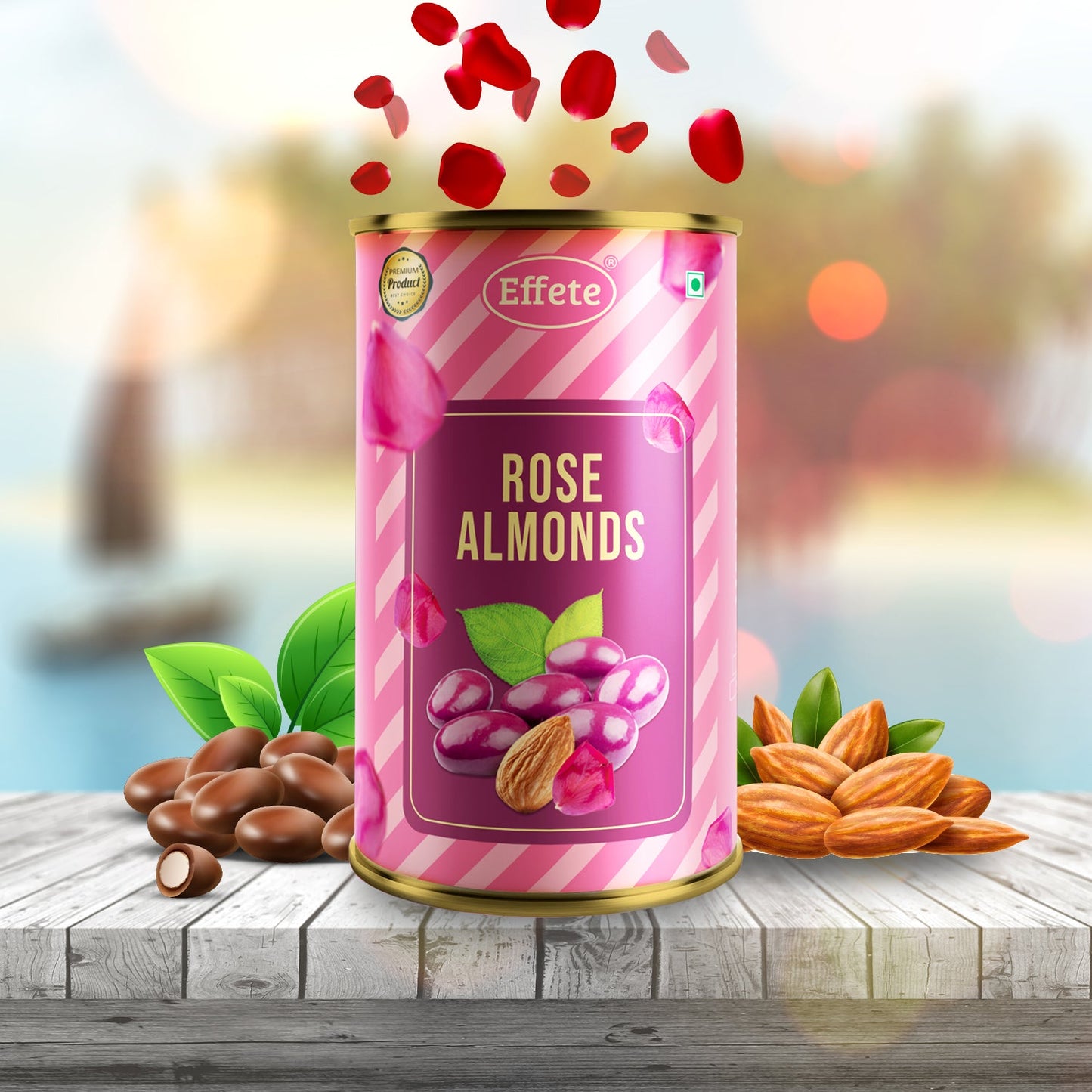 Effete Rose Almonds Chocolate - Happy Price - Image 1