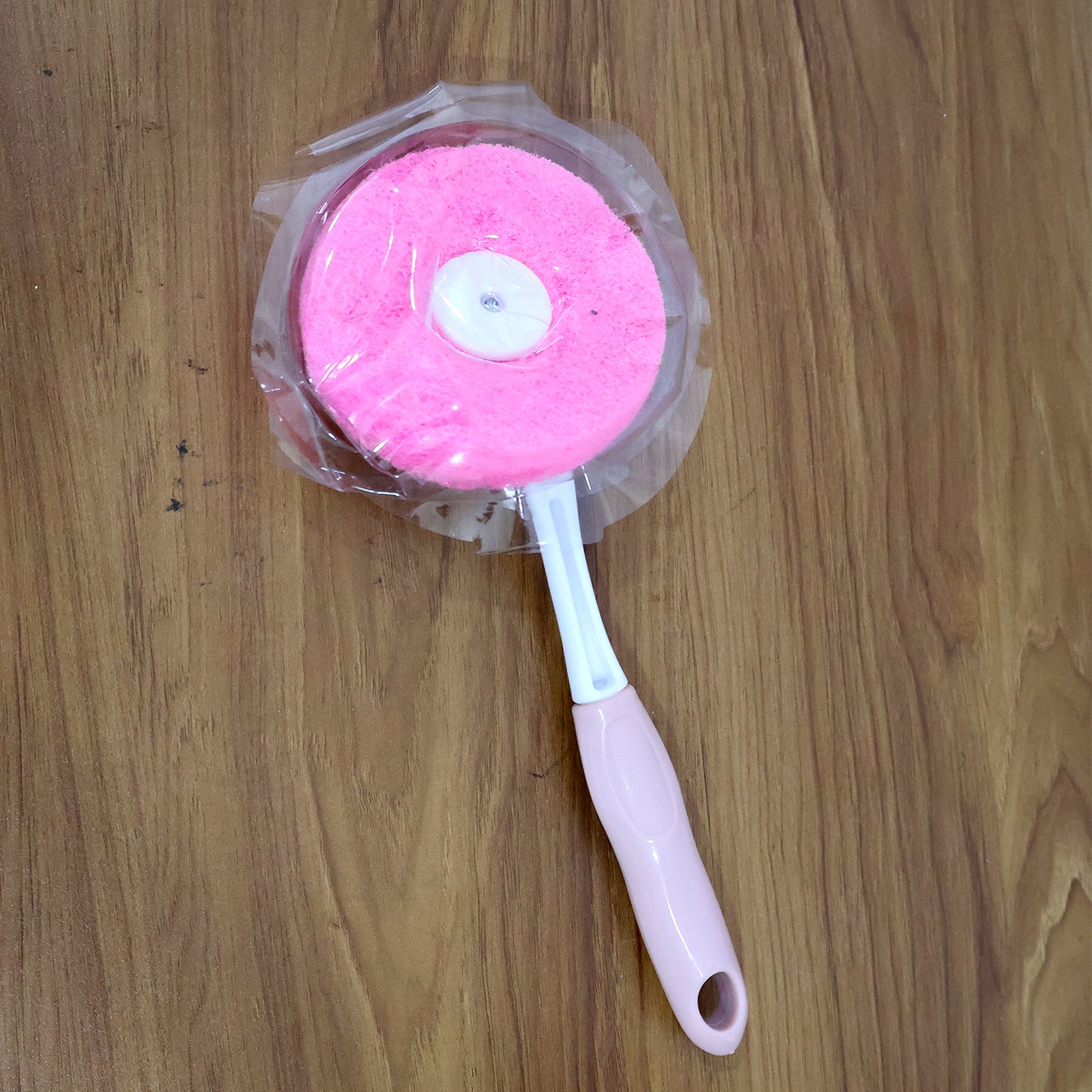 Long Handle Dish Scrubber Brush with Sponge Head - 1 Pc - Happy Price - Image 7