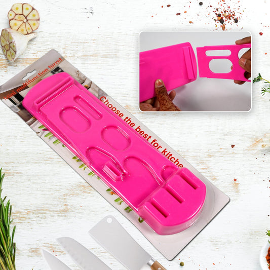 Plastic Kitchen Knife Stand Best Kitchen Knife Stand Multifunction Knife Holder - Happy Price - Image 1