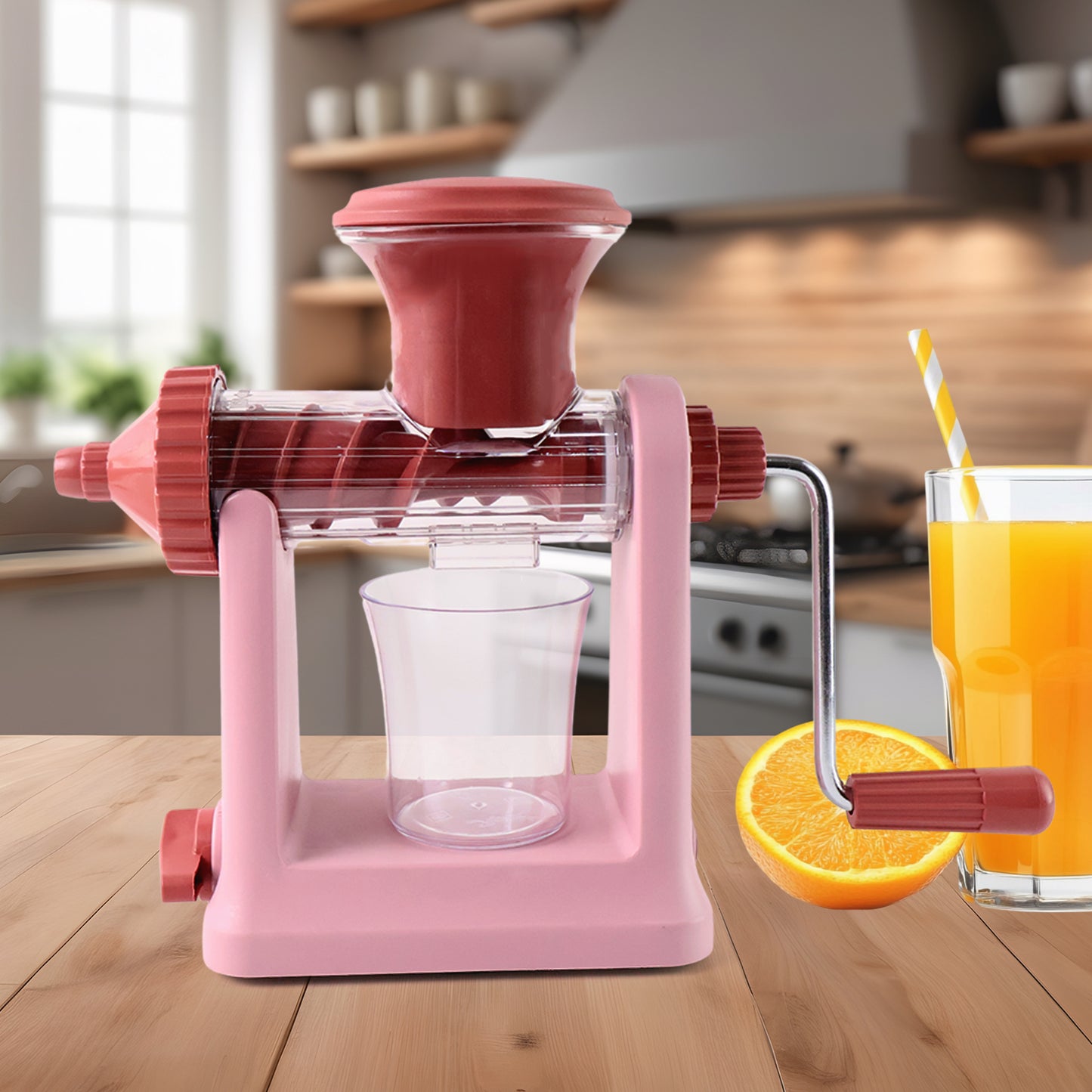 Apex Heavy-duty Manual Hand Juicer Machine Set - Happy Price - Image 2