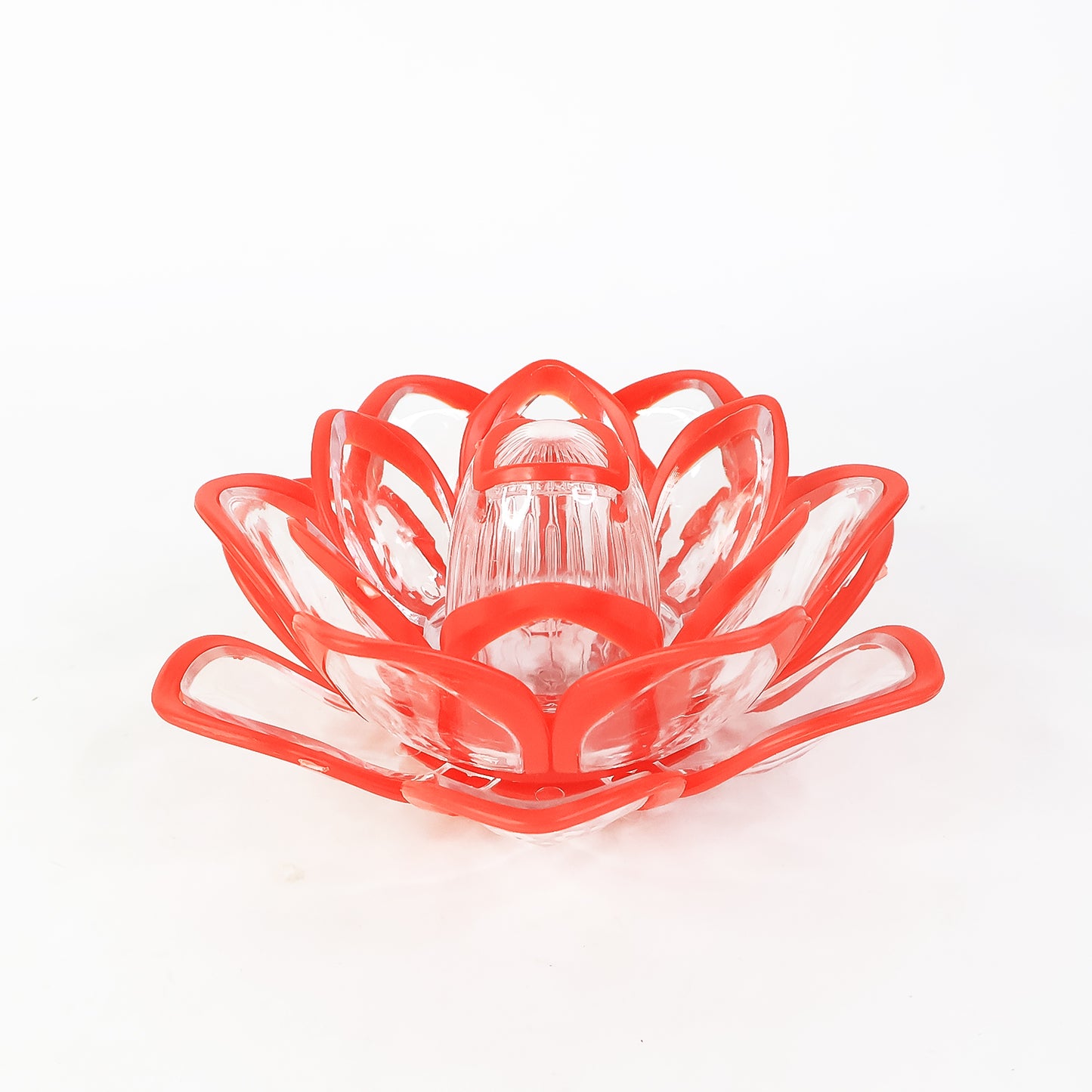 Decorative Lotus Shaped LED Candle Light (1 Pc) - Flameless & Safe for Home Decor - Happy Price - Image 2