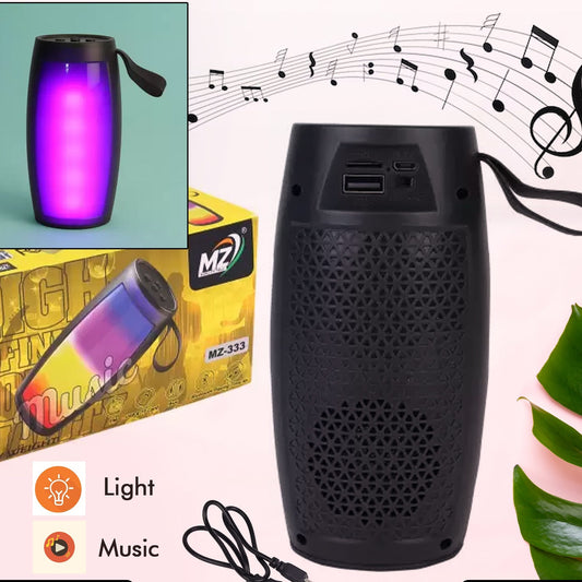 Portable Bluetooth Speaker with Disco Light - Travel & Party Ready - Happy Price - Image 1