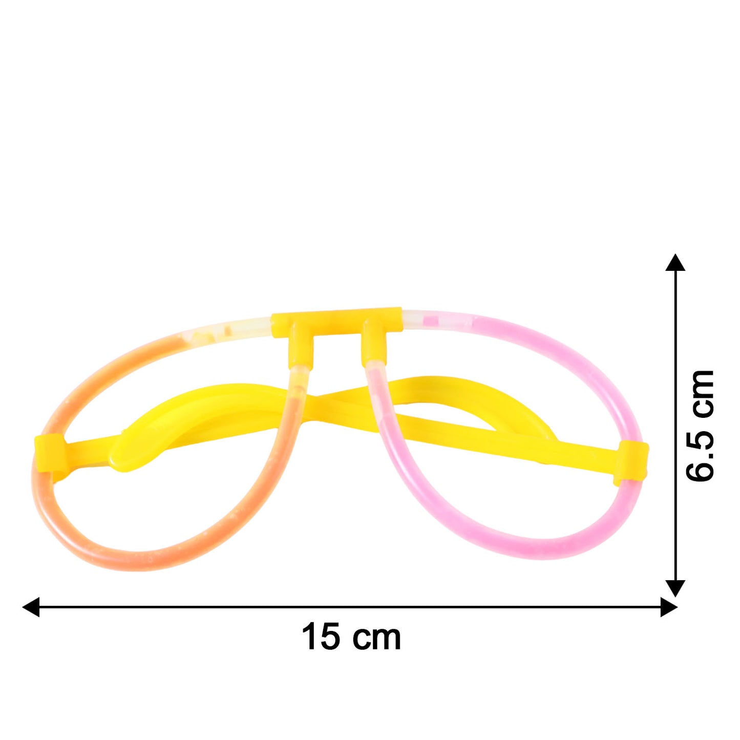 Fun Glow Party Glasses - Luminous Neon Eyewear for Night Events (1 Pc) - Happy Price - Image 5