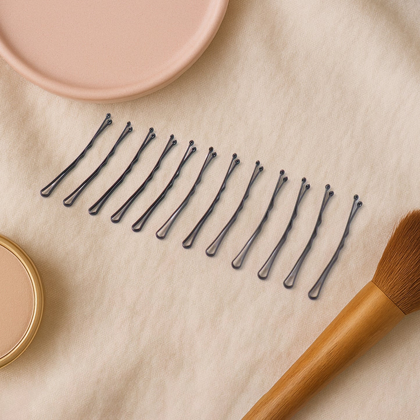 Premium Hair Bobby Pins Set 12pc - Happy Price - Image 4