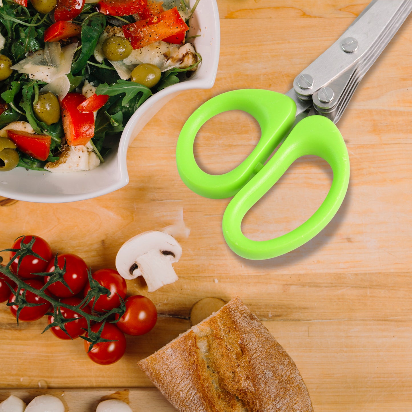 Premium 5 Blade Multipurpose Herb Scissors (1 Pc) - Happy Price - Image 4