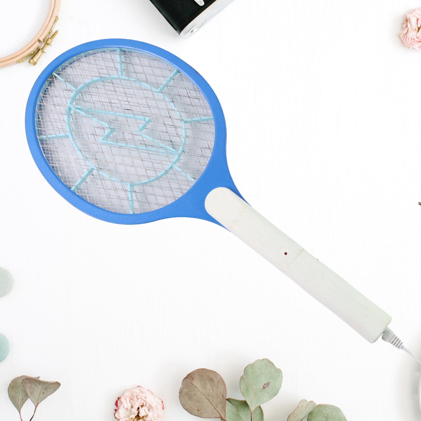 Anti Mosquito Racquet Rechargeable Insect Killer Bat With Led Light - Happy Price - Image 3