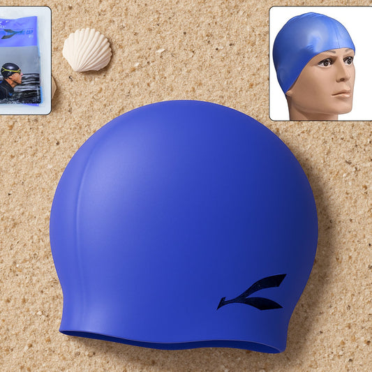 Silicone Swimming Cap (1 Pc) - Happy Price - Image 1