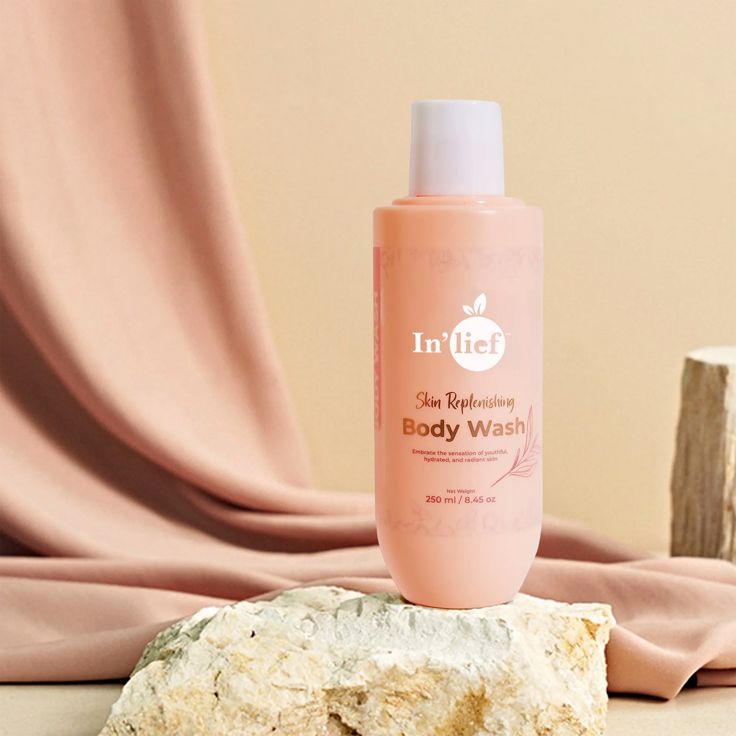 Inlief Nourishing  Hydrating Skin Replenishing Body Wash (250 Ml) - Happy Price - Image 5