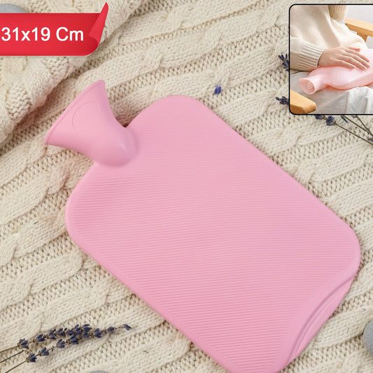 ComfortMax Rubber Hot Water Bag - 31x19 cm, 1 Pc for Pain Relief & Warmth - Happy Price - Image 1