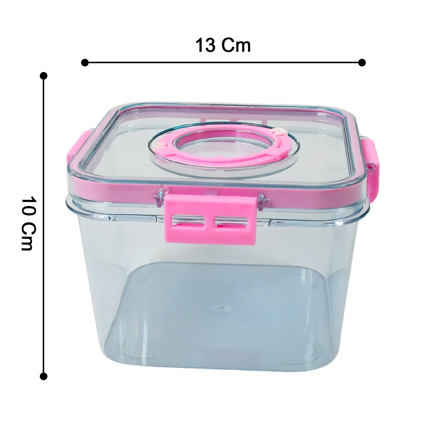 High Quality Plastic Food Storage Container Clear Washable Refrigerator Food Box Food Container Fruit Box Container With Lid (1400 Ml) - Happy Price - Image 6