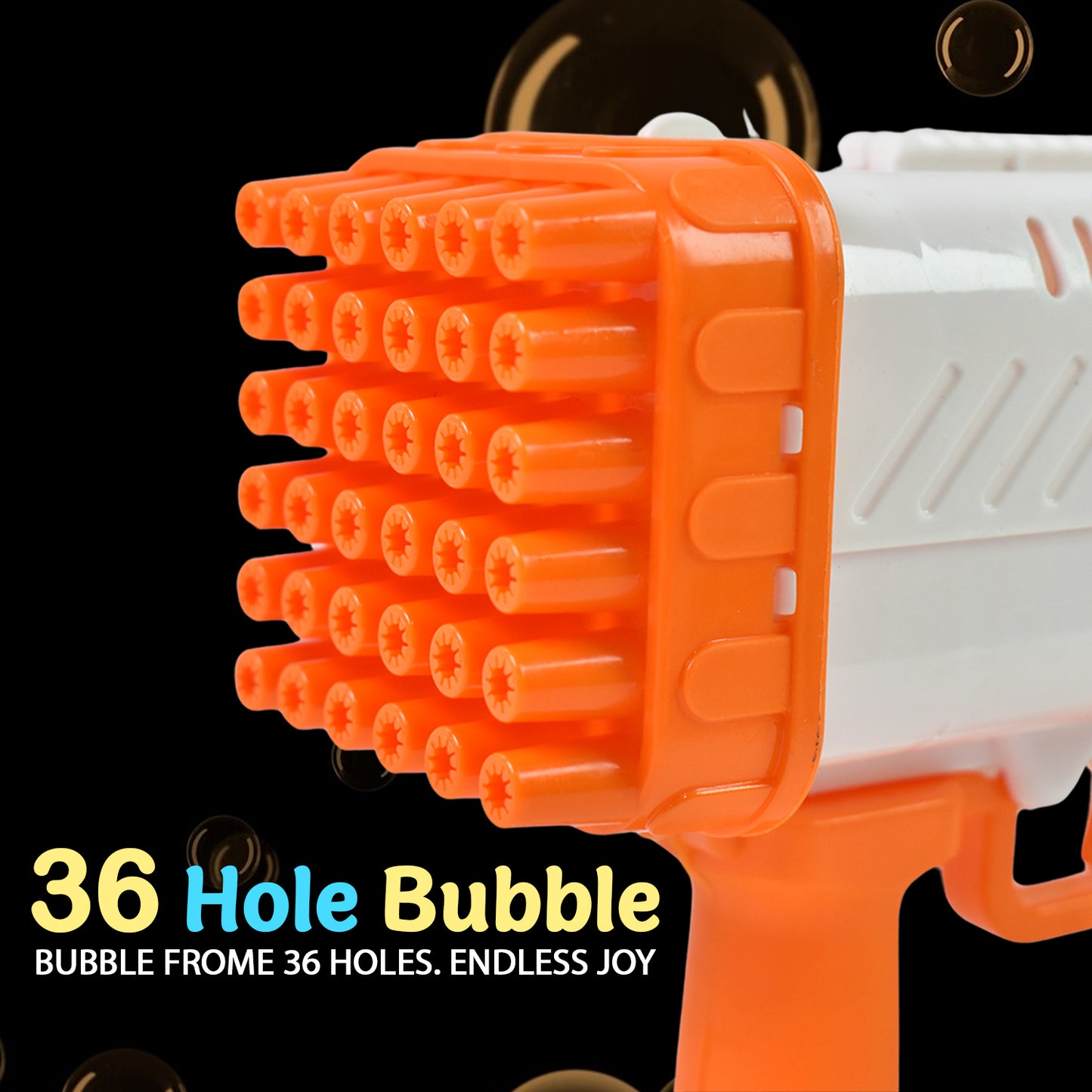 36 Holes Big Rechargeable Powerful Machine Bubble Gun Toys (1 Set) - Happy Price - Image 5