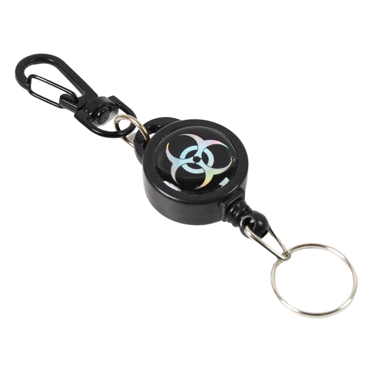 Retractable Steel Wire Keychain Holder (1 Pc, Small) - Secure Key Attachment - Happy Price - Image 4