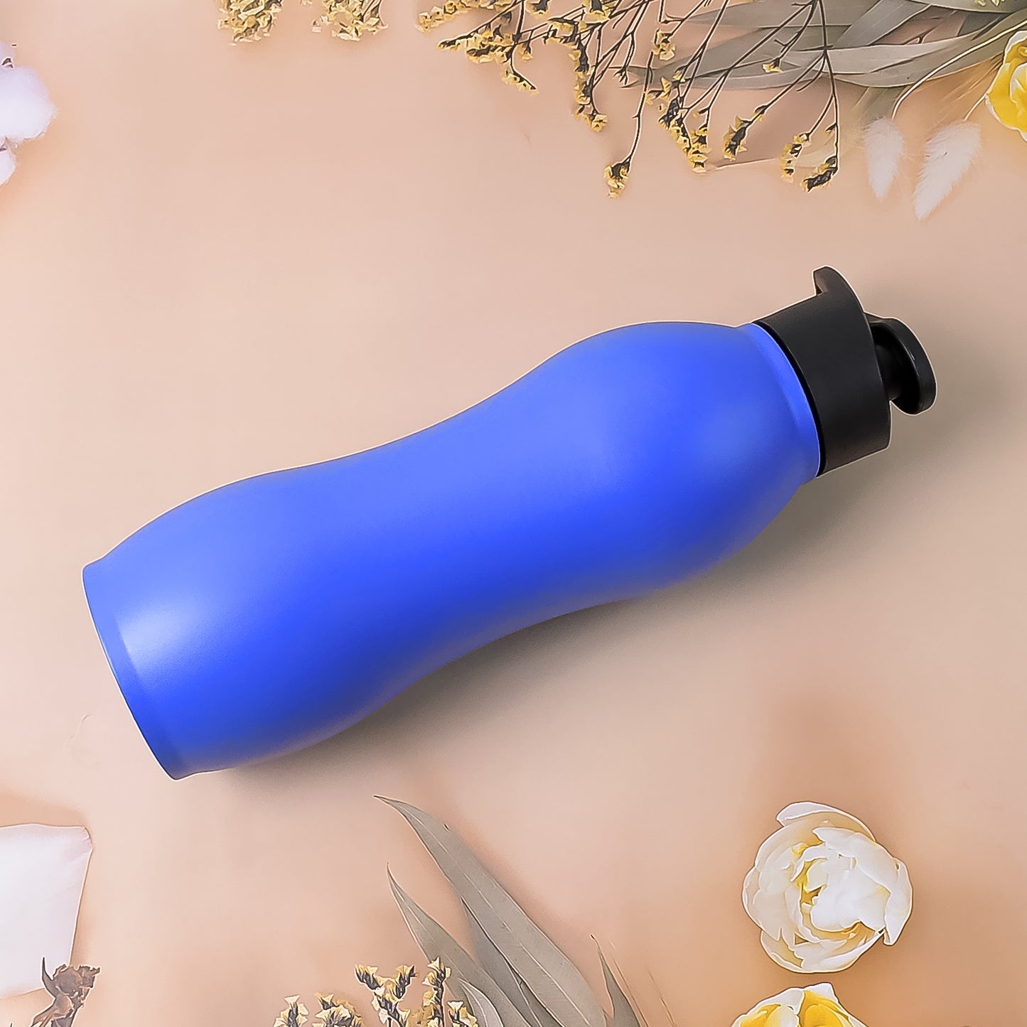 1000ml Matte Finish Stainless Steel Water Bottle - Assorted Colours (1 Pc) - Happy Price - Image 3