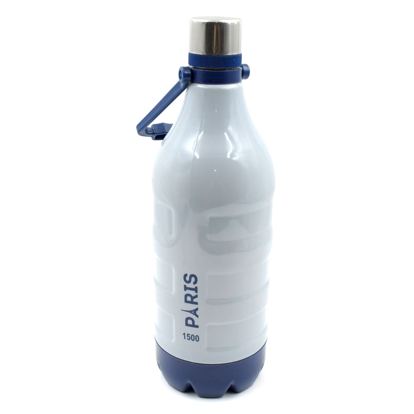 Plastic Sports Insulated Water Bottle With Handle Easy To Carry High Quality Water Bottle Bpa-free  Leak-proof For Kids School For Fridge Office Sports School Gym Yoga (1 Pc 1500ml 2200ml) - Happy Price - Image 2