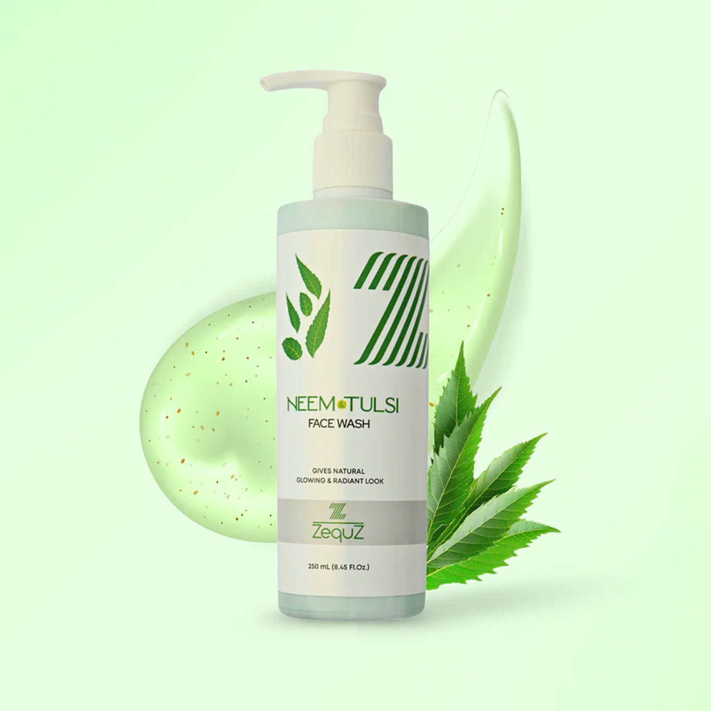 Neem Tulsi Face Wash - 250 ML Purifying Daily Cleanser - Happy Price - Image 4