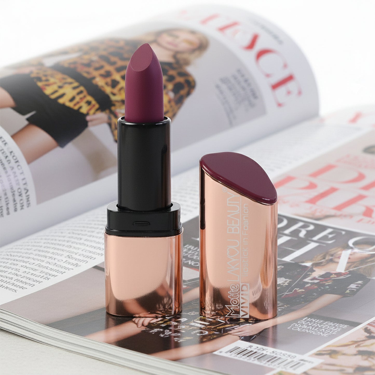 Vivid Matte Lipstick - 1 Pc, Rich Pigment, Comfortable Wear - Happy Price - Image 5