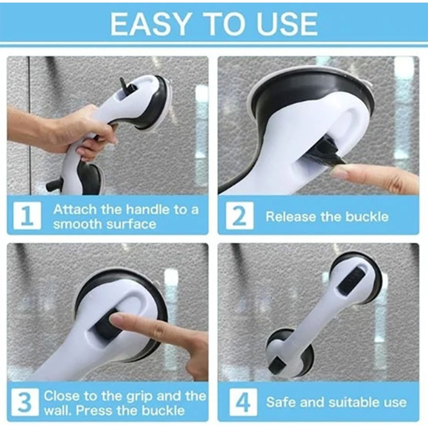 Helping Handle Used To Give A Helpful Handle In Case Of Door Stuck And Lack Of Opening It And All Purposes And Can Be Used In Mostly Any Kinds Of Places Like Offices And Household Etc. - Happy Price - Image 5