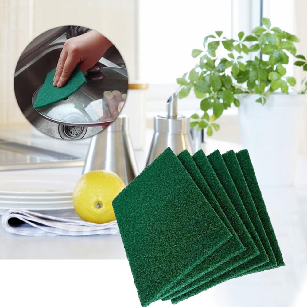 Scrub Sponge Cleaning Pads Aqua Green - Happy Price - Image 2