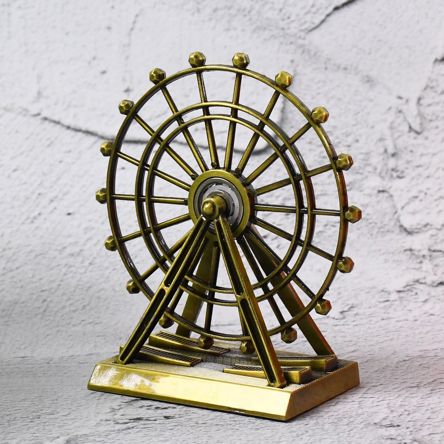 Metal Desktop Table Decoration Cabinet Wheel Tower (1 Pc) - Happy Price - Image 4