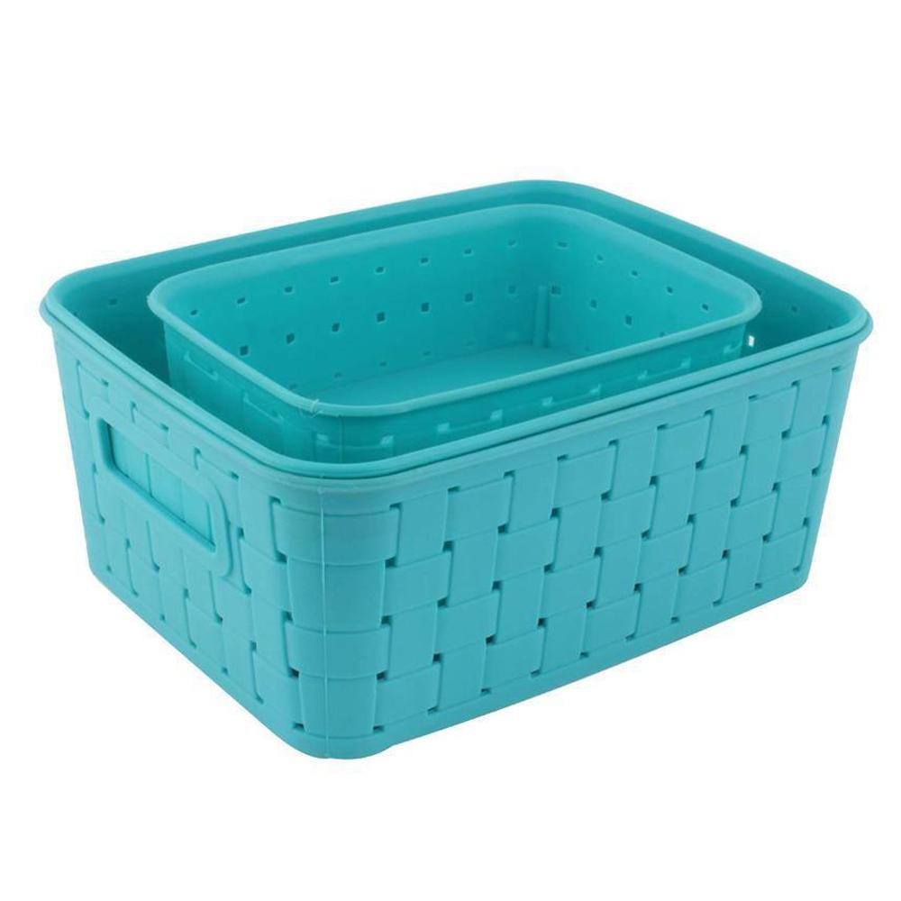 Multipurpose Smart Shelf Basket  Storage Basket (Set 3 Pc) - Happy Price - Image 3