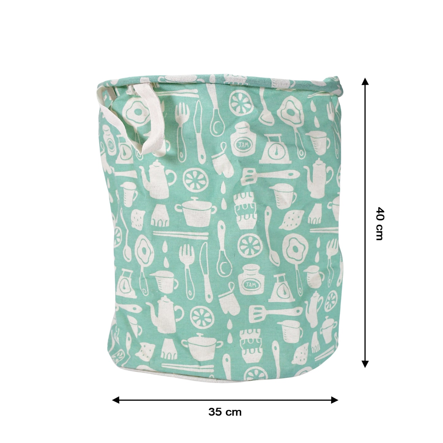 Durable And Collapsible Laundry Storage Bag With Handles Clothes  Toys Storage Foldable Laundry Bag For Dirty Clothes. - Happy Price - Image 4