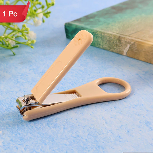 Ergonomic Ring Handle Nail Clipper - 1 Pc - Happy Price - Image 1