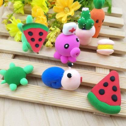 Non-toxic Creative 100 Dough Clay 5 Different Colors (Pack Of 5 Pcs) - Happy Price - Image 5