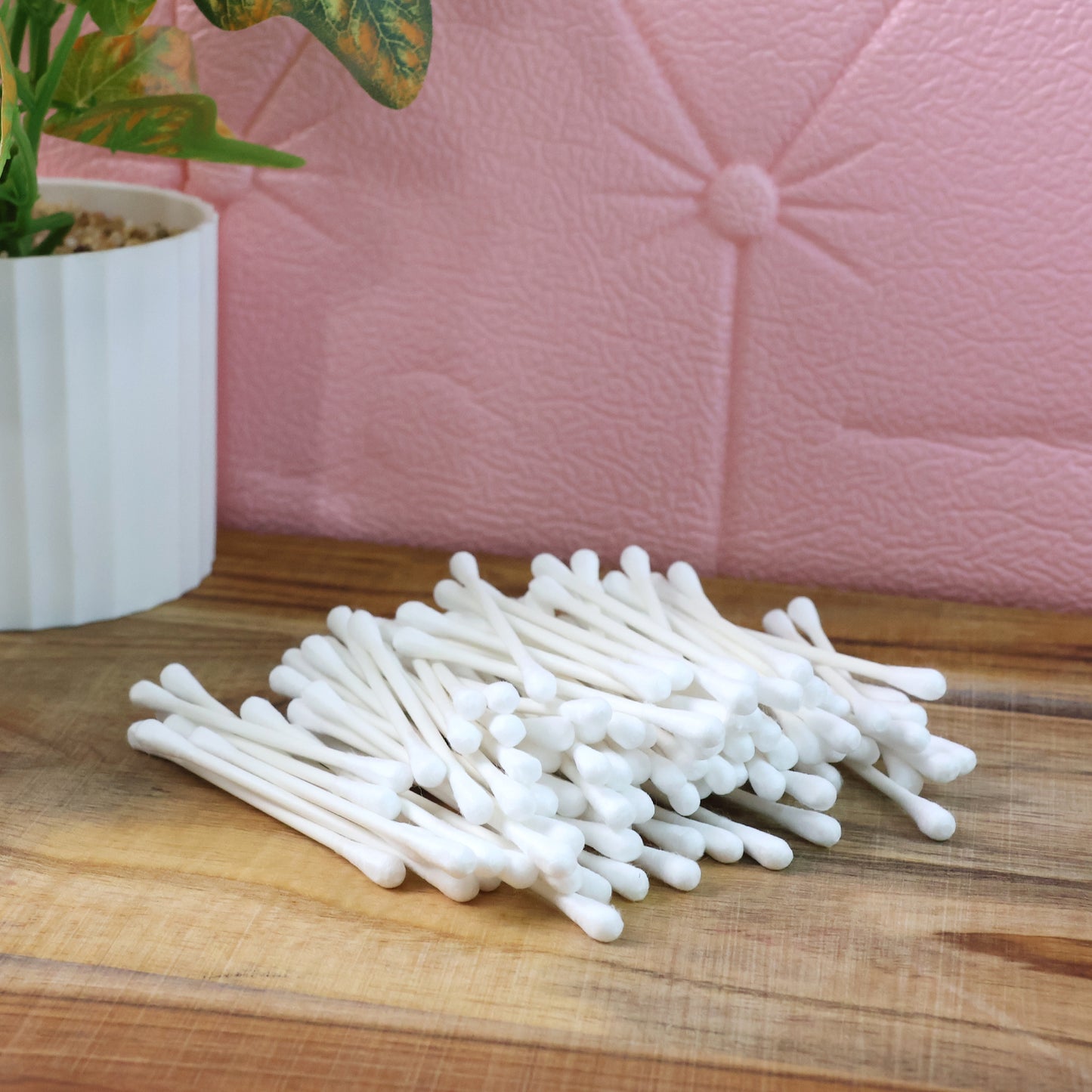 Paper Stick Cotton Swabs - 100 Pc Set for Beauty & Grooming - Happy Price - Image 5