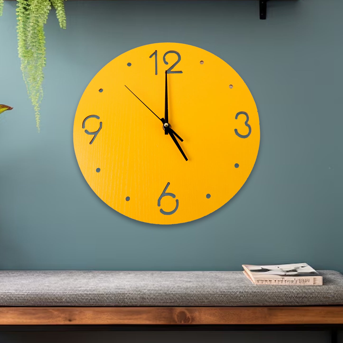 Modern Minimalist Wall Clock For Home  Office Dcor (1 Pc) - Happy Price - Image 6