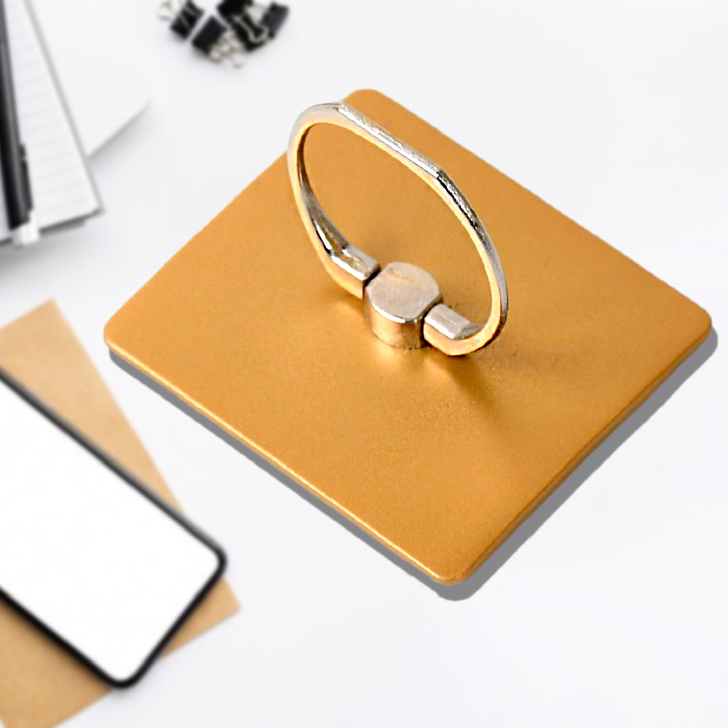 Mobile Phone Finger Stand 360rotation Phone Ring Stand Holder Kickstand Hand Finger Grip (1 Pc) - Happy Price - Image 2