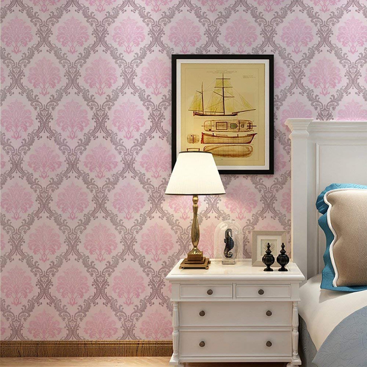 Self-Adhesive Decorative Wallpaper Roll - Waterproof & Oil-Proof Peel and Stick Wall Covering (1 Pc) - Happy Price - Image 5
