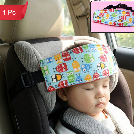 Adjustable Baby Head Support Strap for Car Seats & Strollers (1 Pc) - Happy Price - Image 1