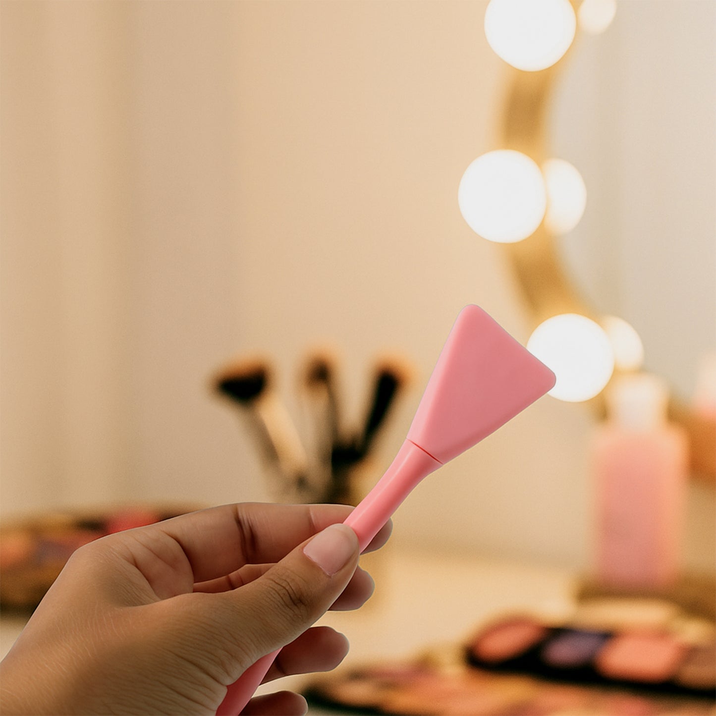 Facial Mask Spatula Applicator - Soft Flexible Beauty Tool (1 Pc) - Happy Price - Image 3