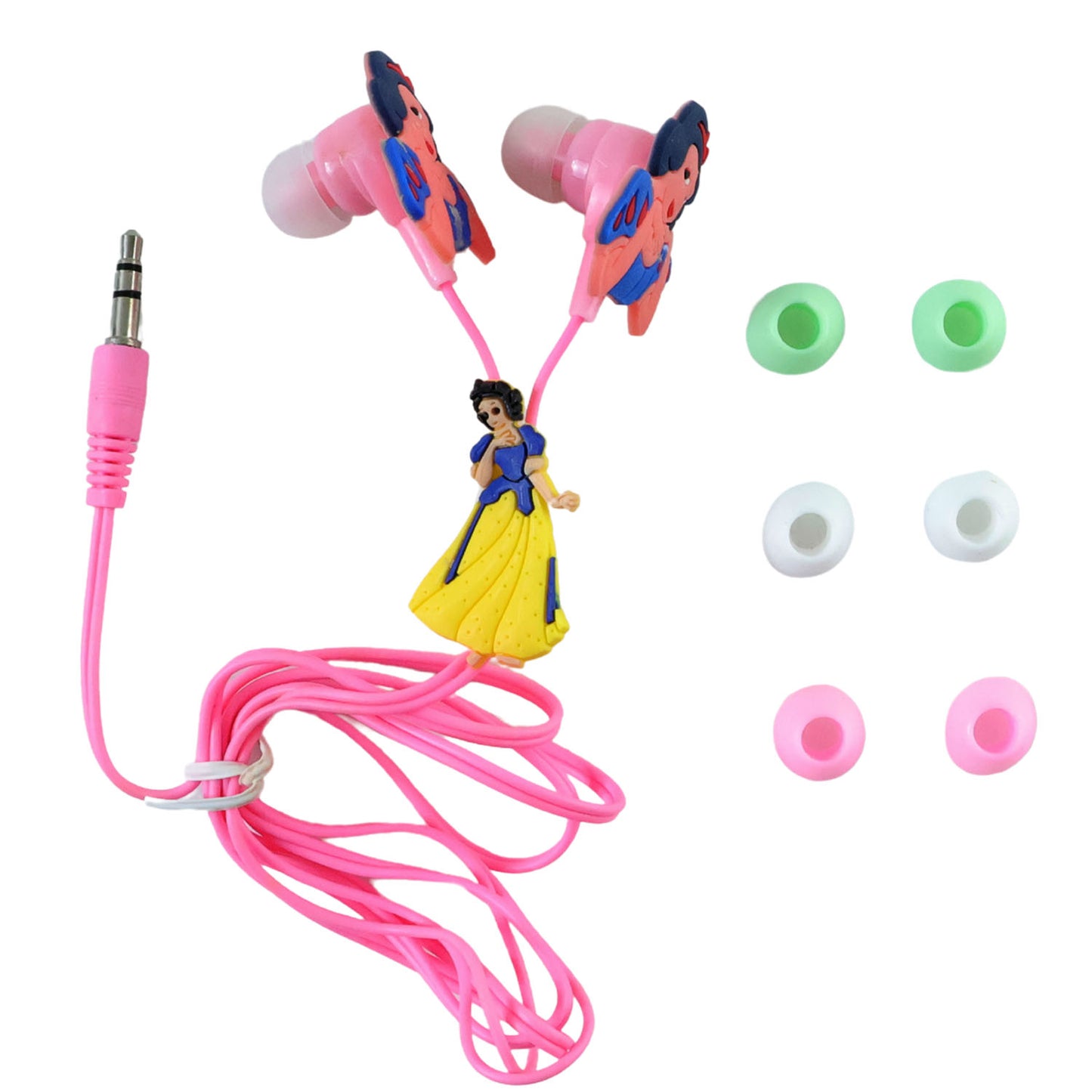 Cute Cartoon Wired In-Ear Earphones with 3.5mm Jack (1 Set) - Happy Price - Image 4