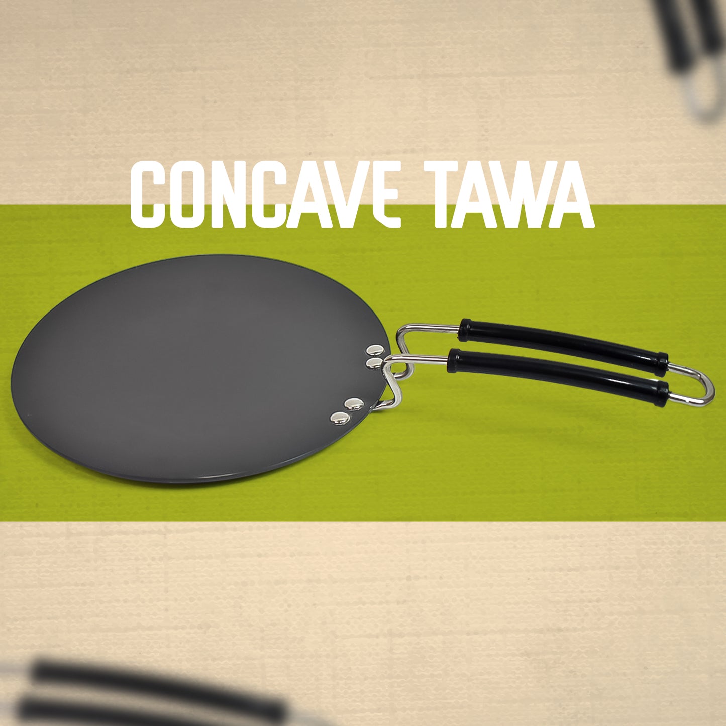 Multi Purpose Aluminium Rays Roti Tawa (10 Inch  3 Mm) - Happy Price - Image 2