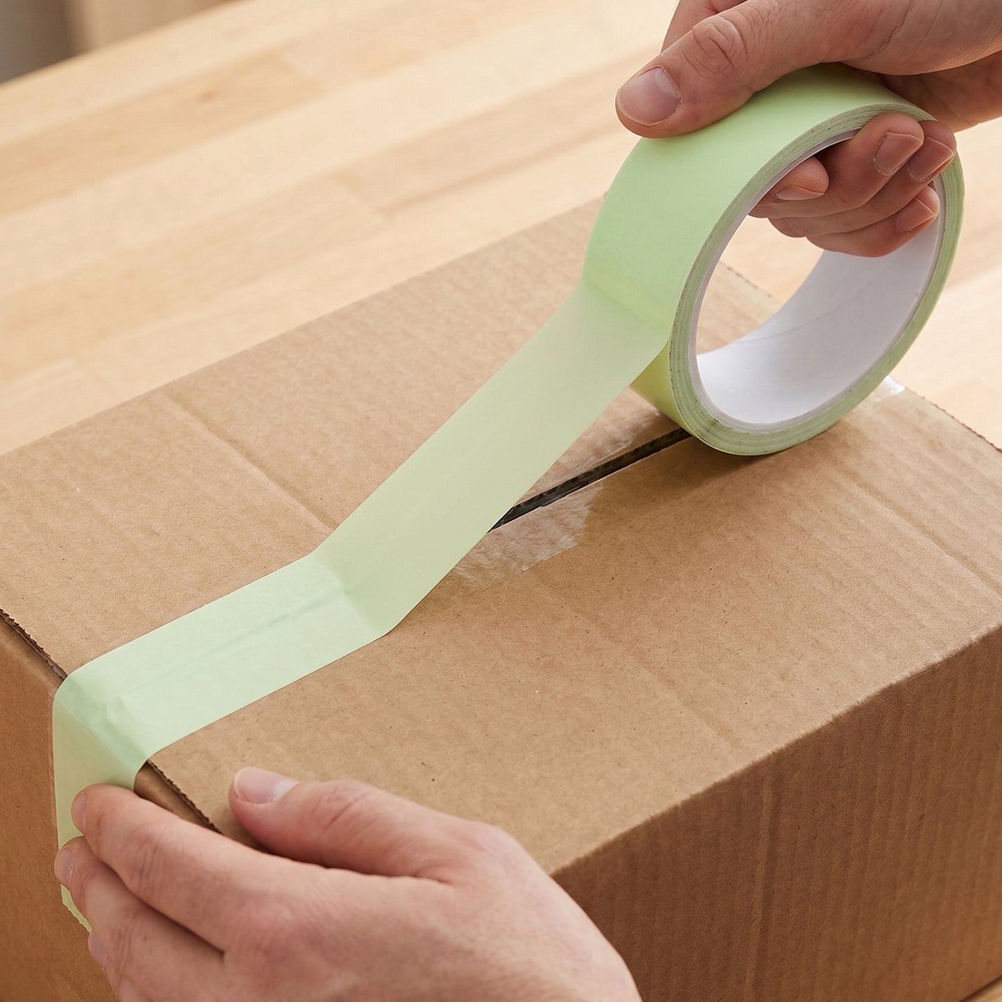Strong Adhesive Tape Roll for Packaging Boxes - 1 Pc - Happy Price - Image 6