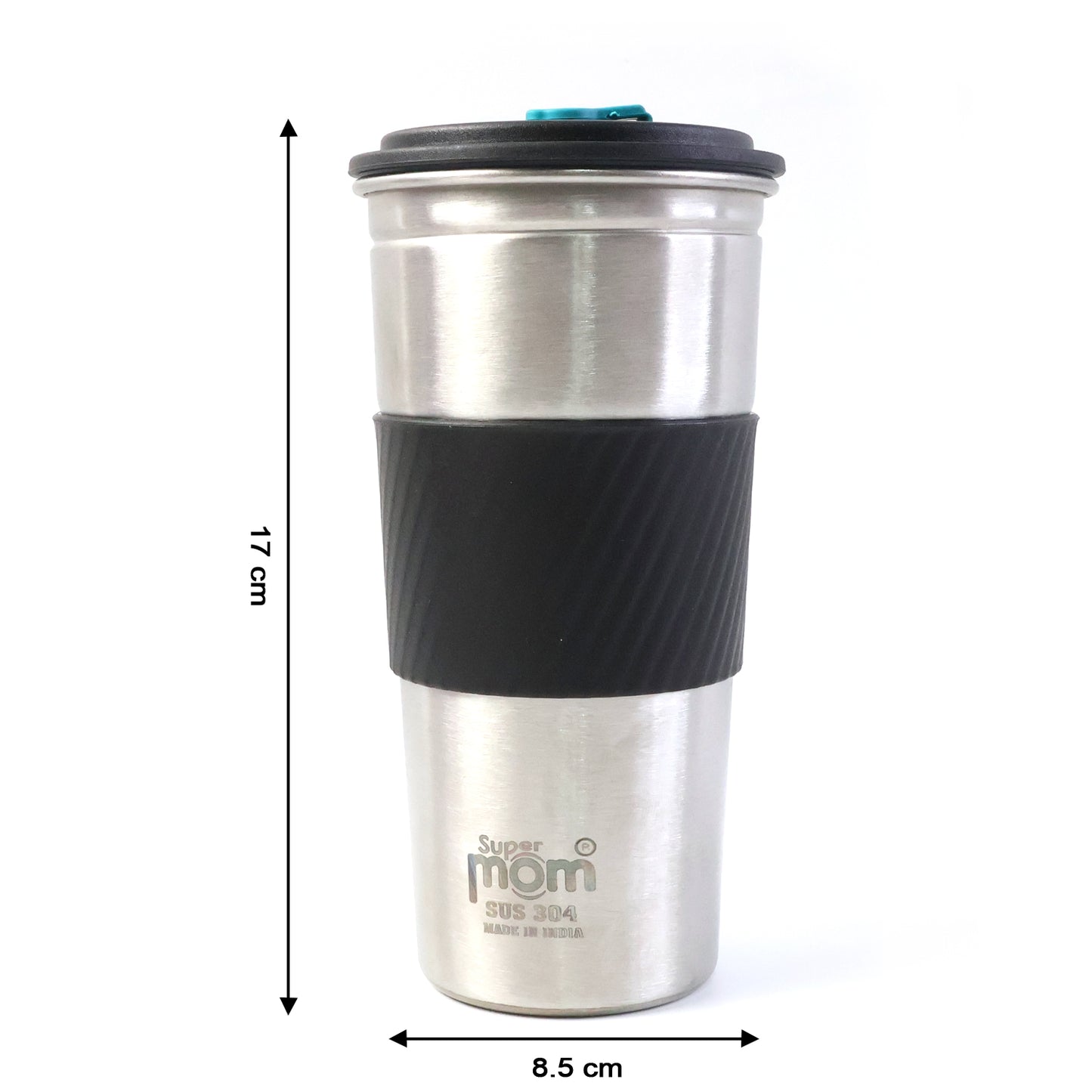 Supermom Stainless Steel Travel Tumbler - 500 ML Capacity - Happy Price - Image 3