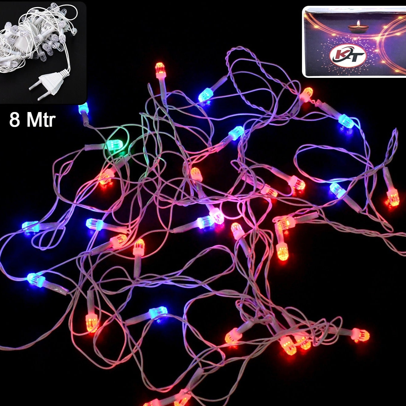 Multi-color Led Decorative String Light (8 Meter) - Happy Price - Image 1