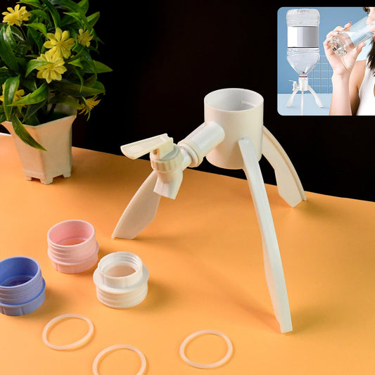 Universal Plastic Drinking Water Dispenser Stand Set - Happy Price - Image 1