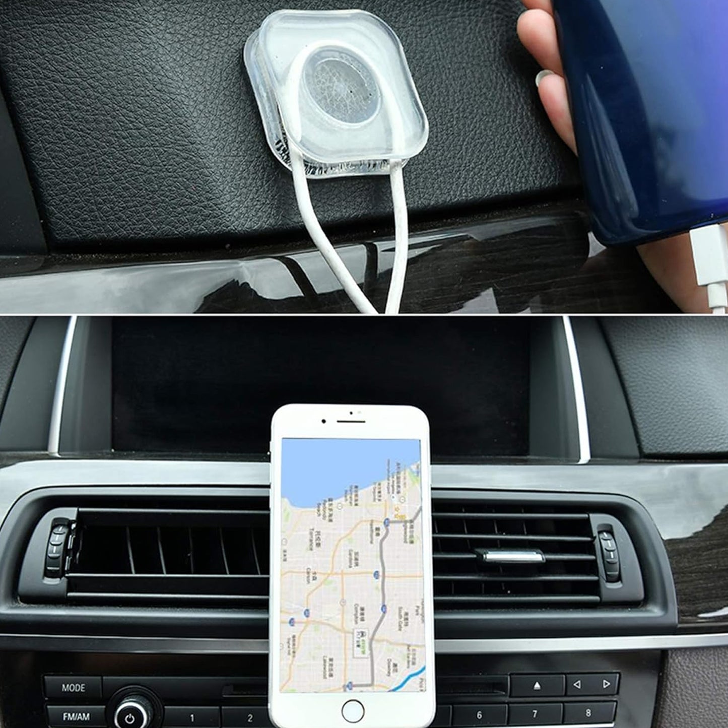 Multi Purpose Square Super Gel Pads For Holding Mobile  Spiral Cable Protector (1 Pc) - Happy Price - Image 7