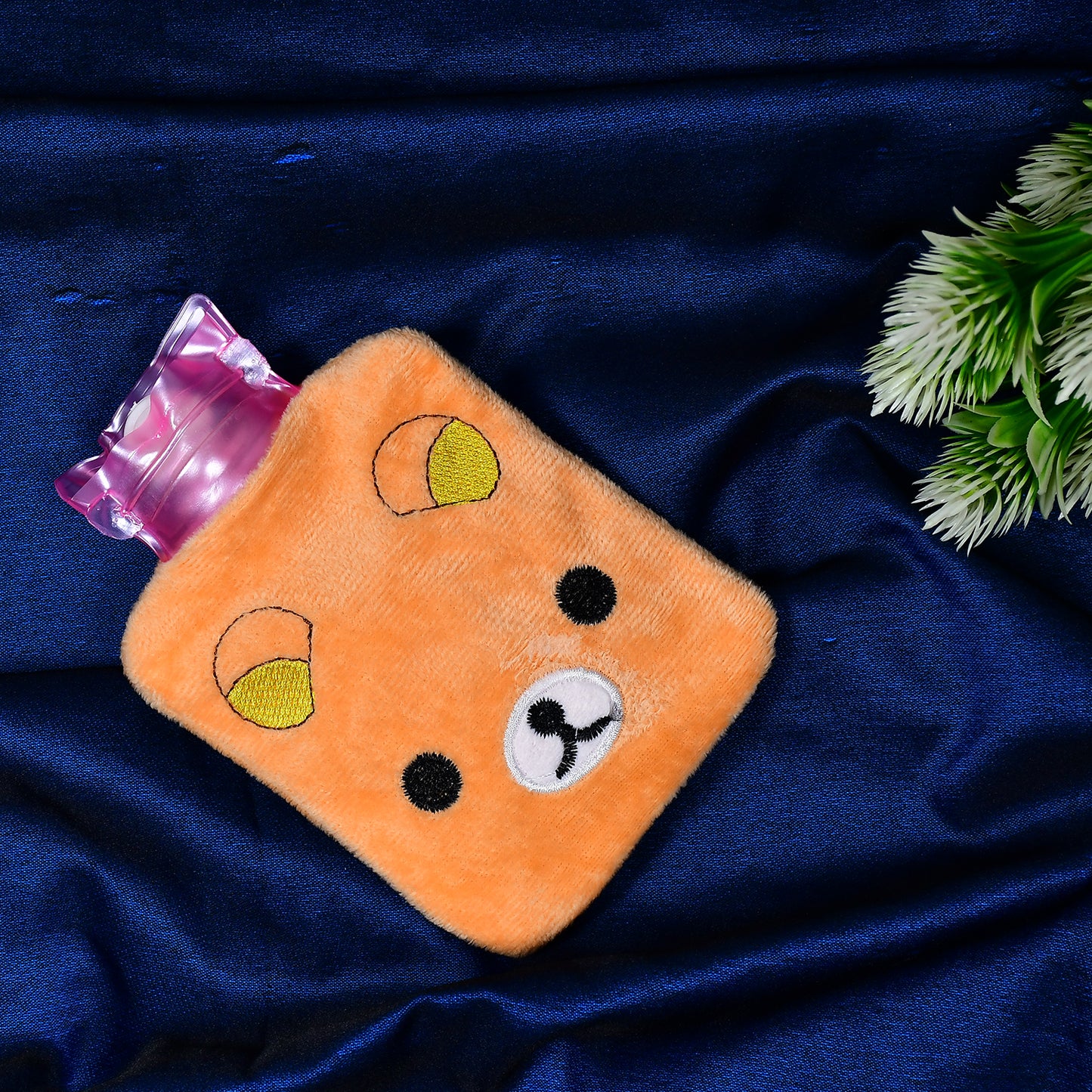 Orange Panda Small Hot Water Bag With Cover For Pain Relief Neck Shoulder Pain And Hand Feet Warmer Menstrual Cramps. - Happy Price - Image 6