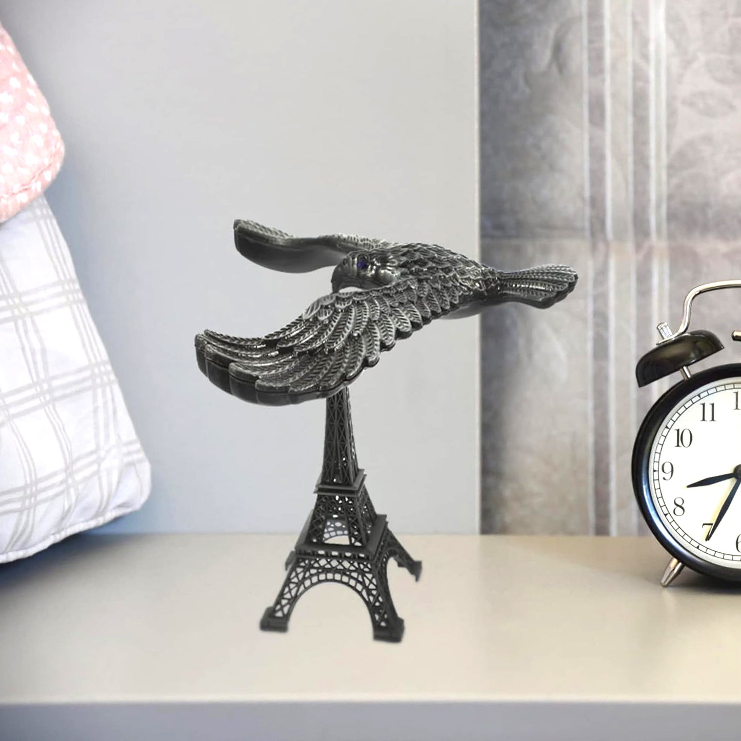 Balancing Bird Metal Eiffel Tower Statue Balance Eagle Toy (1 Set) - Happy Price - Image 4