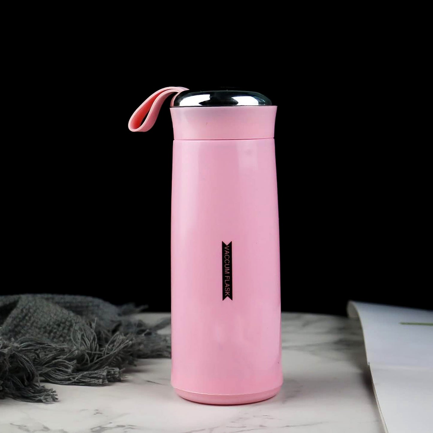 400ml Glass Water Bottle - Leak Proof, Pink, Ideal for Gym & Kids - Happy Price - Image 7