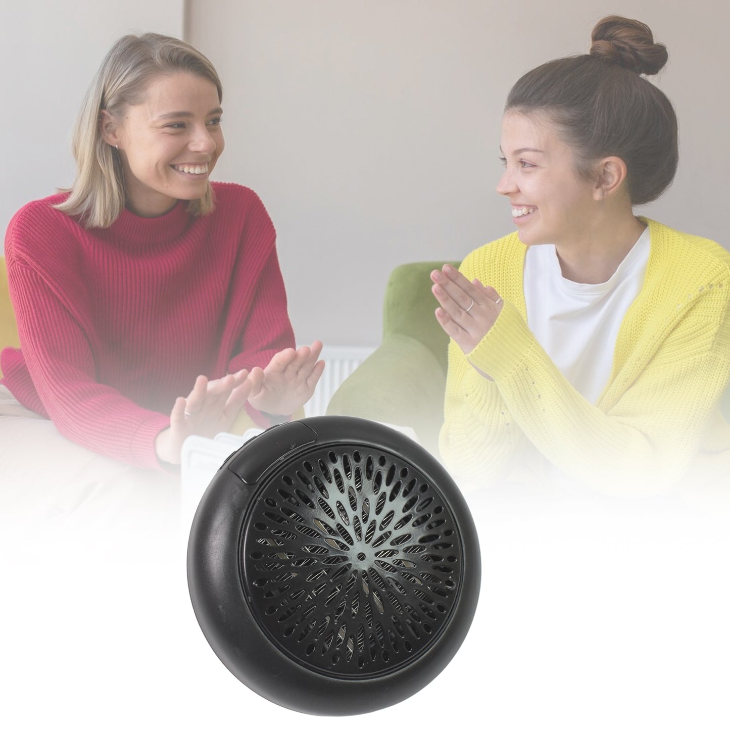 Room Heater For Home Office Camper Led Screen Portable Wall Heater (900w  1 Pc) - Happy Price - Image 3