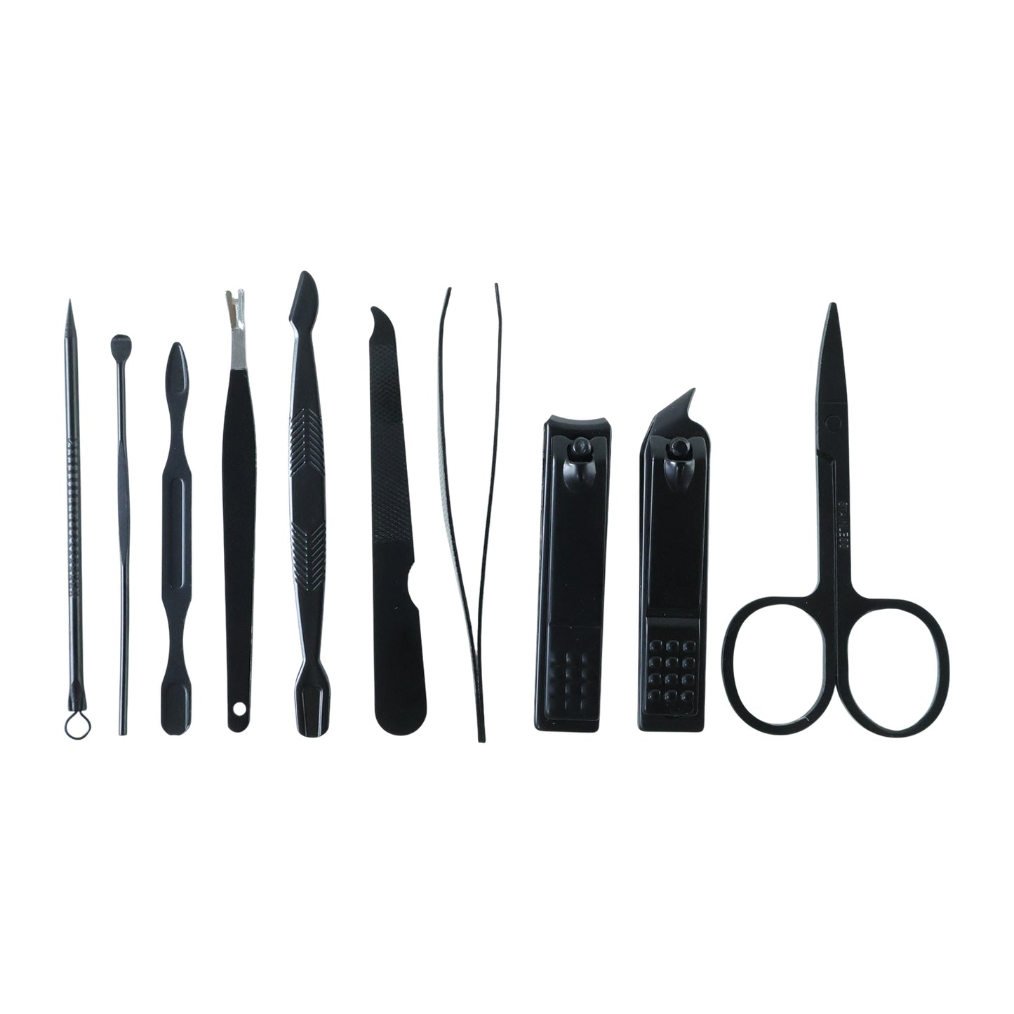 10-Piece Professional Manicure & Pedicure Grooming Kit with Storage Case - Happy Price - Image 4