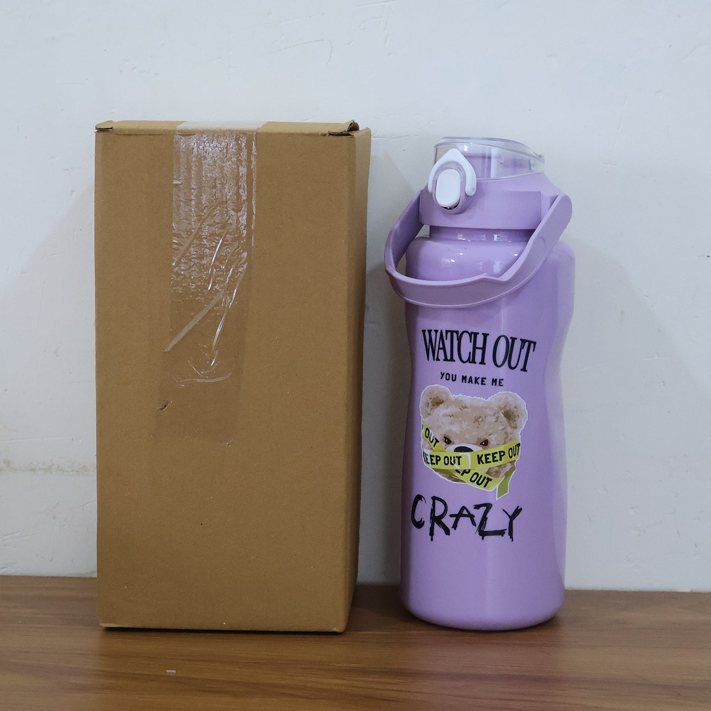 Set of 3 Printed Water Bottles - 2000ml, 900ml, 300ml - Happy Price - Image 7