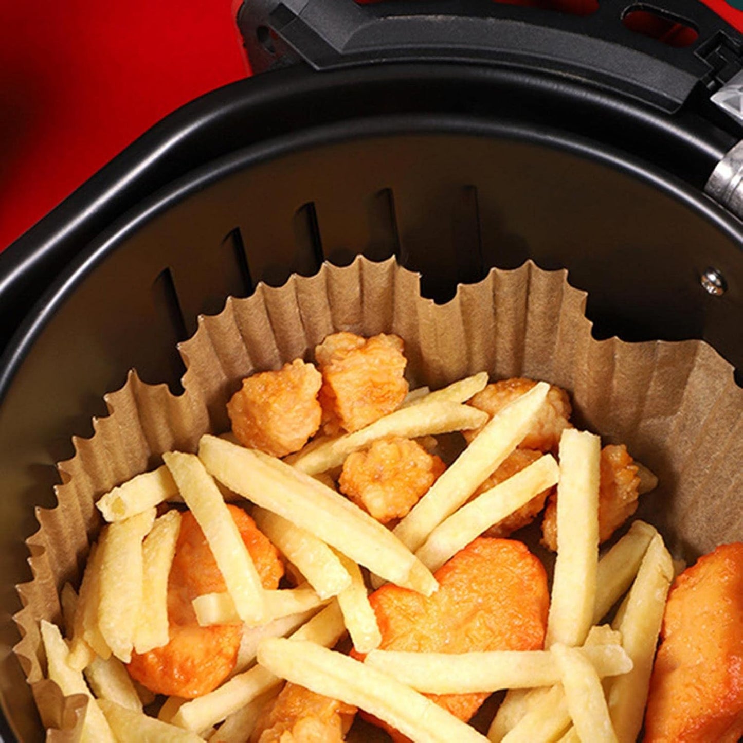 Round Air Fryer Parchment Liners - 50 Pcs Set, 160mm Diameter, 45mm Deep - Happy Price - Image 6