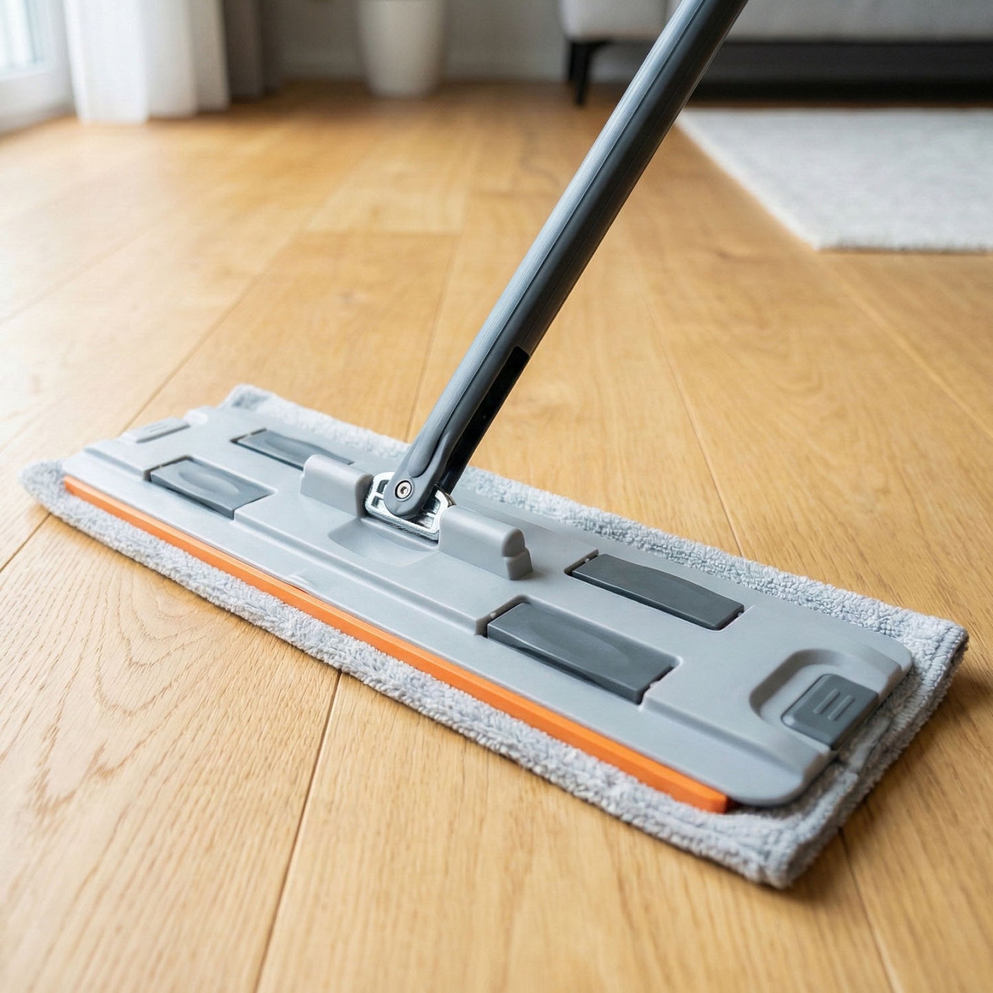 Big Flat Mop and Bucket Set for Home Cleaning - 1 Set - Happy Price - Image 3