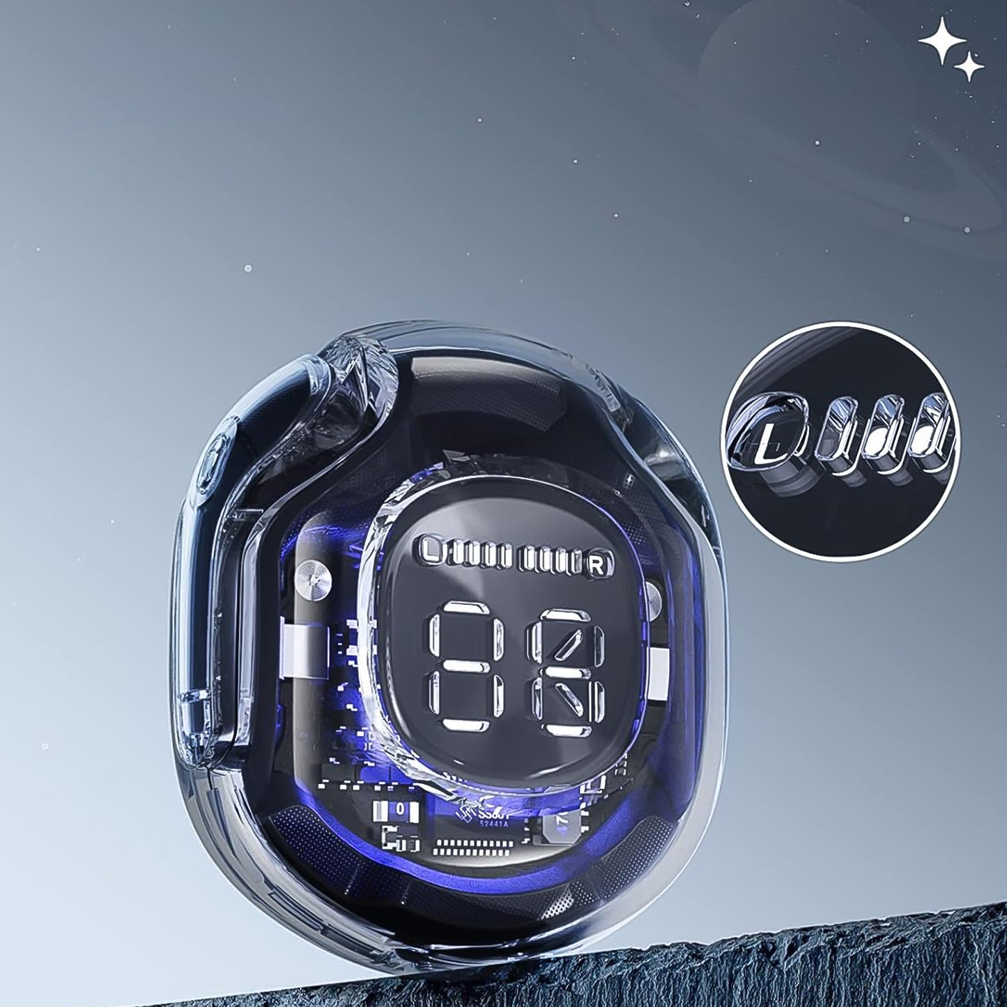 Wireless Bluetooth 5.3 In-ear With Microphones 200mah Battery (1 Pc) - Happy Price - Image 4