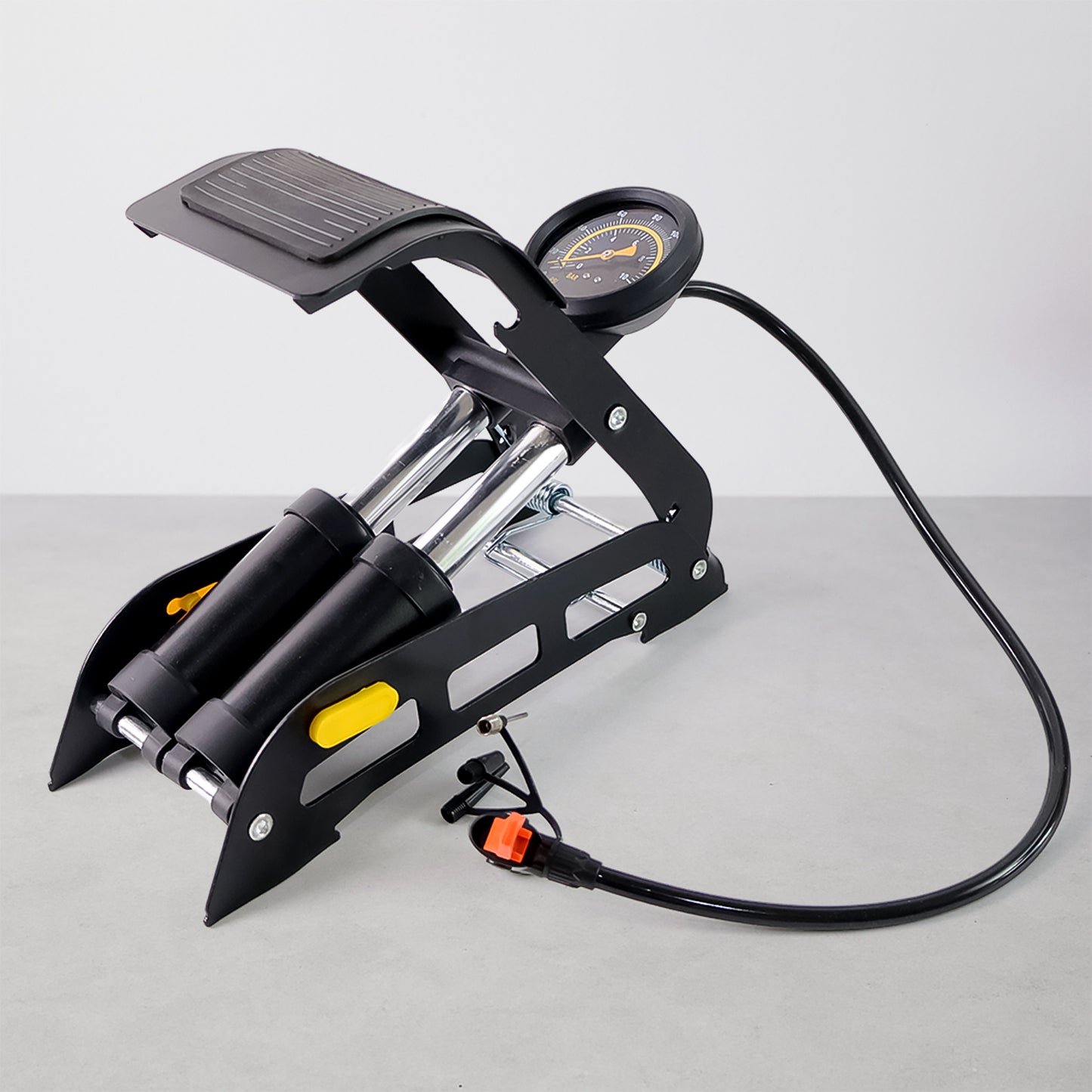 High-Pressure Foot Pump for Cars & Bikes - 100 PSI Portable Air Compressor - Happy Price - Image 7
